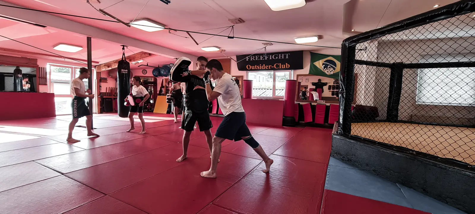 Die neue Halle von X-Fight in der Ringstraße 5c