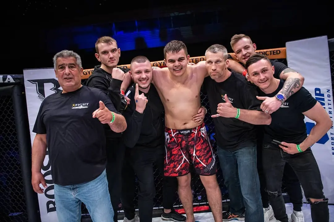 Das X-Fight Team beim Kampfabend